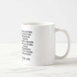 G.K. Chesterton Konservativ-Progressist-Fehler Tasse