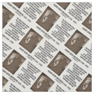 G.K. Chesterton Konservative Progressive Mistake Stoff