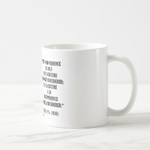 G.K. Chesterton Unannehmlichkeits-Abenteuer Tasse