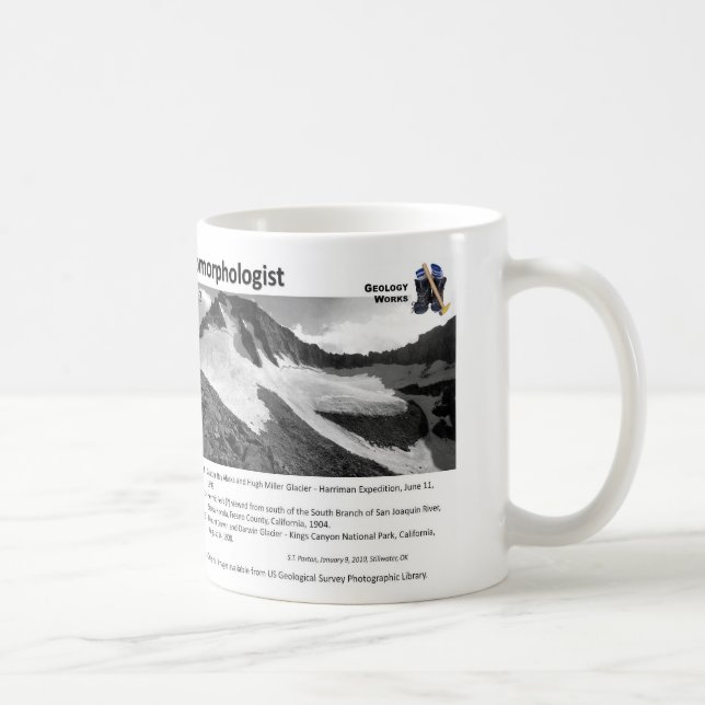 G K Gilbert I - Vorangehen mit Geomorphologist Tasse (Rechts)