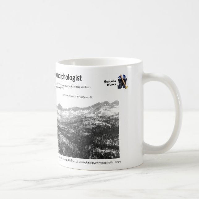 G K Gilbert VI - Vorangehen mit Geomorphologist Tasse (Rechts)