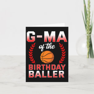 G-ma des Geburtstagsjungen Bysketbyll Bday Celebra Karte