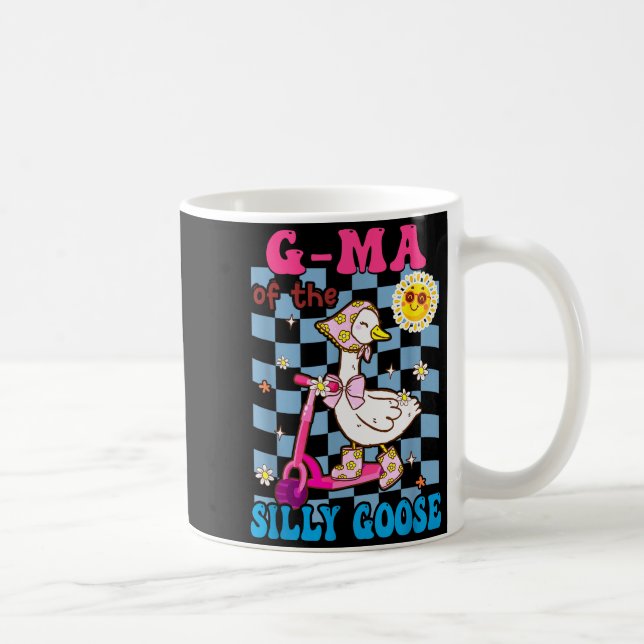 G Ma Of The Silly Goose First Birthday Family Matc Kaffeetasse (Rechts)