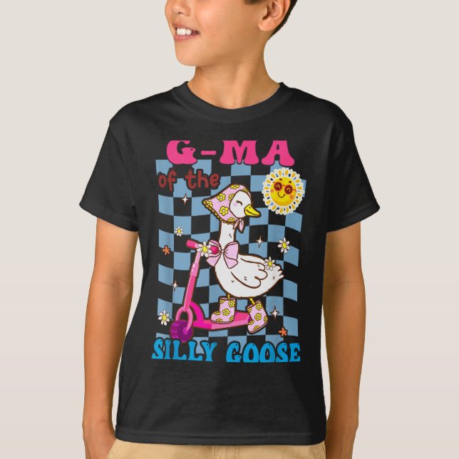 G Ma Of The Silly Goose First Birthday Family Matc T-Shirt (Vorderseite)