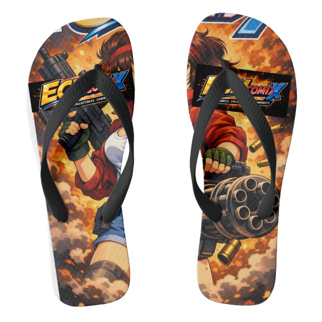 G Mädchen 7 Flip Flops (Fußbett)