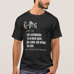 G Mama Definition Muttertag & Geburtstag Großmoth T-Shirt