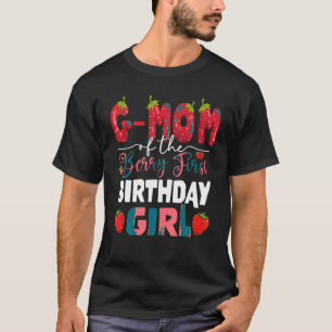 G Mama des ersten Geburtstags der Girl Strawber T-Shirt