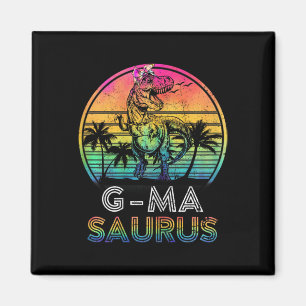 G-masaurus Dinosaur G-ma Saurus Familie Matching T Magnet