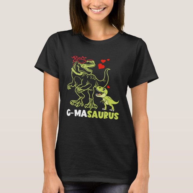 G masaurus G Ma Dinosaur Rex  Mother s Day T-Shirt (Vorderseite)
