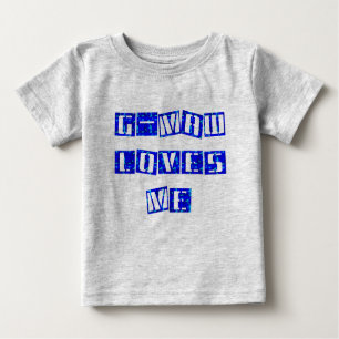 G-MAW Lieben ich Säuglings-T-Shirt Baby T-shirt