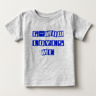 G-MAW Lieben ich Säuglings-T-Shirt Baby T-shirt