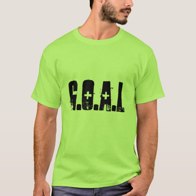G.O.A.L T-Shirt (Vorderseite)