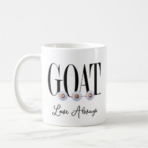"G.O.A.T.-MAMA" mit DAIES Art Kaffeetasse