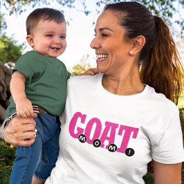G.O.A.T. MAMA! - Niedlich für die Mama Grafikdruck T-Shirt