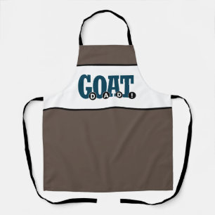 "G.O.A.T. VATER!" Für Vater Graphic Print Schürze