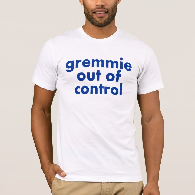 G.O.C. Blaues T-Shirt - Männer (Vorderseite)