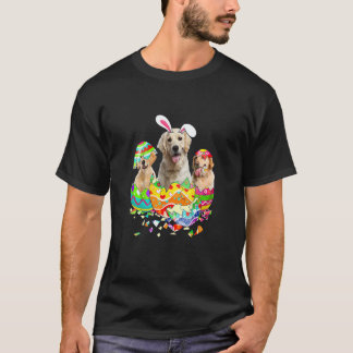 G O L D E N Retriever Häschen Frohe Ostern Hund T-Shirt