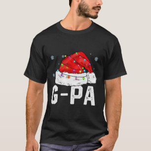 G-pa Claus Funny Xmas Familie Matching Großvater C T-Shirt