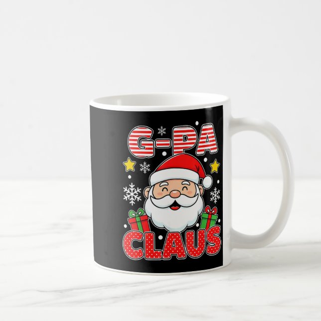 G-pa Claus Shirt Group Matching Family Christmas  Kaffeetasse (Rechts)