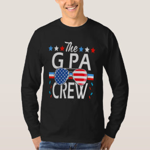 G Pa Crew 4. Juli Patriotic American Family Ma T-Shirt