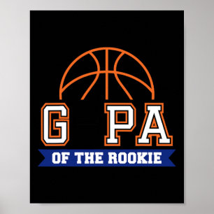 G-pa von Rookie 1. Geburtstag Bysketbyll Thema Mat Poster