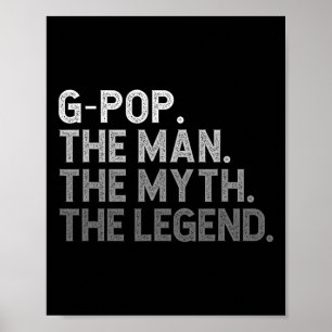 G-Pop Der Mensch Der Mythos Der legendäre Vater&# Poster