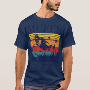 g Retro Vintag Muffs Diving School Kostümtaucher T-Shirt