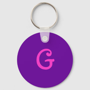 "G" Schlüsselkette Schlüsselanhänger