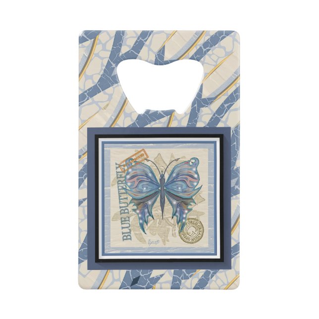 G Schmetterling Geldbeutel Flaschenöffner (Vorderseite)