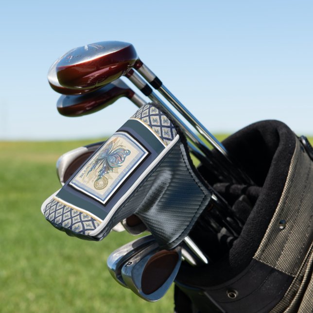 G Schmetterling Golf Headcover (In Situ)