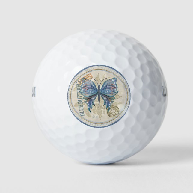 G Schmetterling Golfball (Vorderseite)
