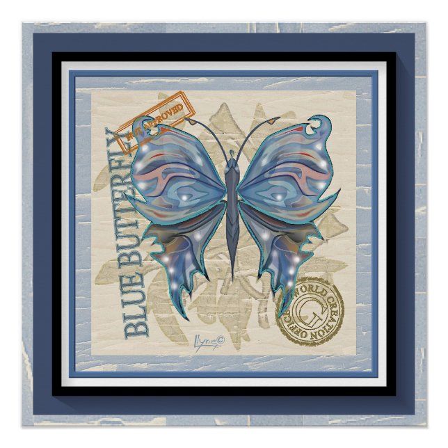 G Schmetterling Poster (Vorderseite)
