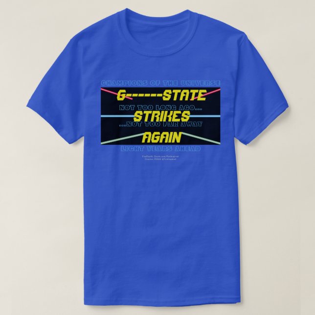 G-STAAT STREKT WIEDER T - Shirt (Design vorne)