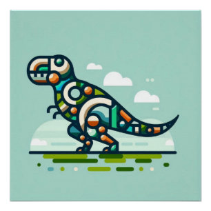 G T-Rex Poster