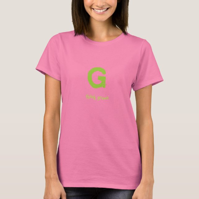 G, T-Shirt (Vorderseite)