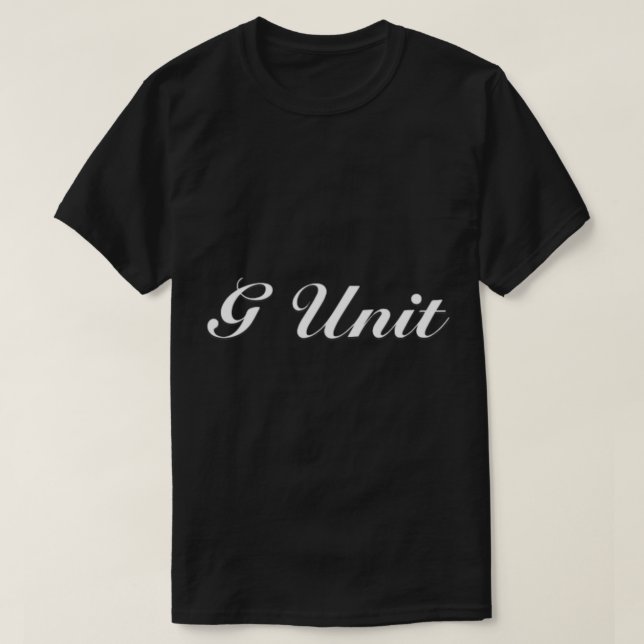 G Unit Dark Blue Classic T - Shirt (Design vorne)