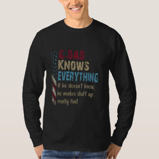 G-Vater Shirt "Funny Shirt" Know Everything - Opa 