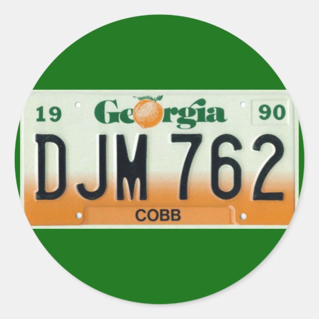 GA90 RUNDER AUFKLEBER (Vorderseite)