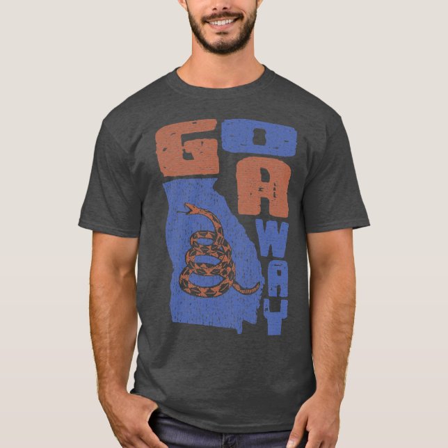 GA Go Away T-Shirt (Vorderseite)