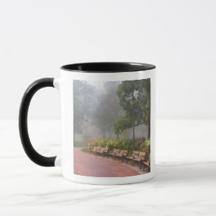 GA Savannah, Azaleen entlang eines Ziegelsteinwege Tasse