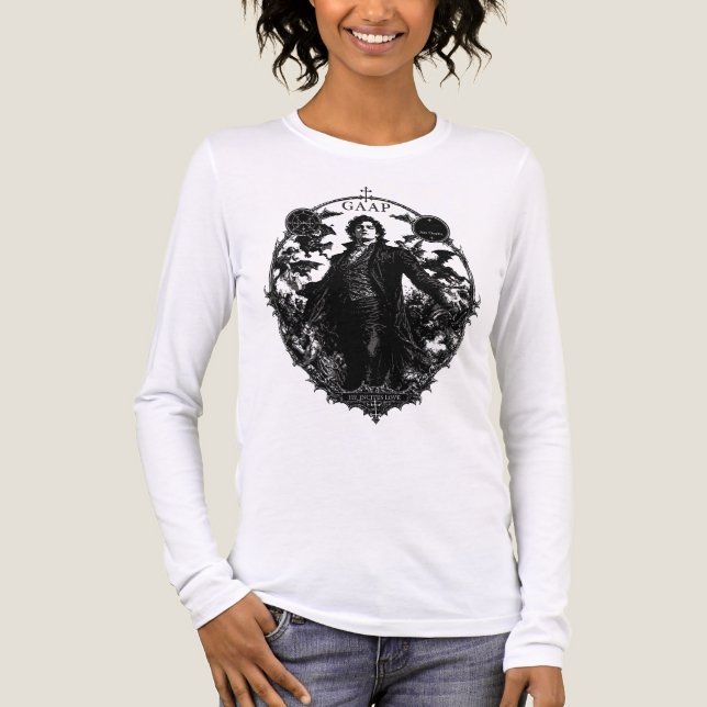 Gaap Dämon als Mensch Tri-Blend Shirt (Vorderseite)