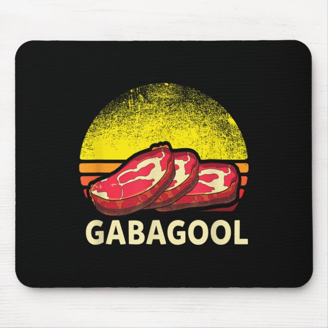 Gabagool Cacola Meat Lover New Jersey Italian Gift Mousepad (Vorne)