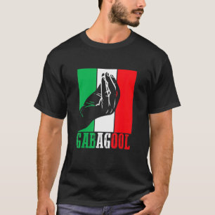 Gabagool italienisches amerikanisches Fleisch mit T-Shirt