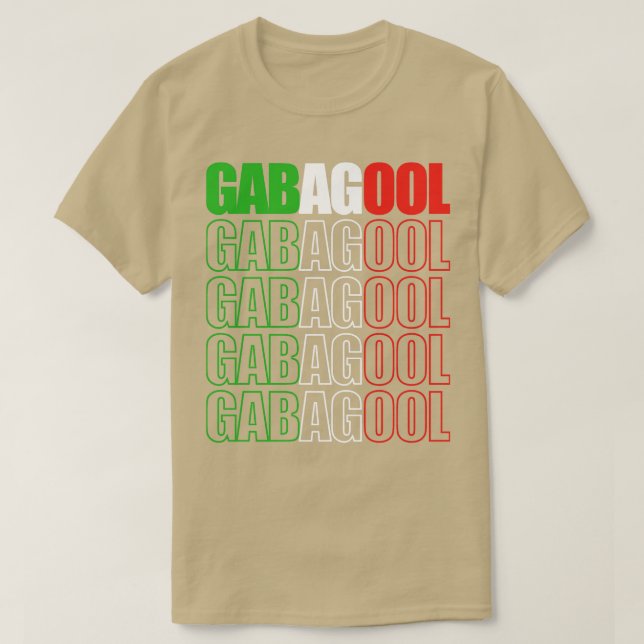 Gabagool T-Shirt (Design vorne)