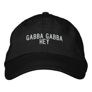Gabba gabba hey bestickte kappe