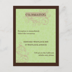 Gabby Empfang Postkarte