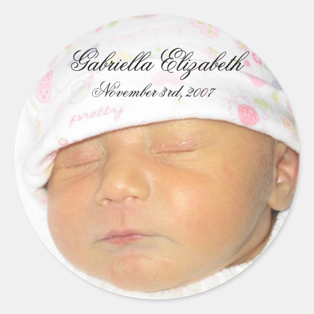 Gabby Umschlag Aufkleber (Vorderseite)