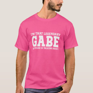 Gabe Vorname Rufname Lustig Gabe T-Shirt