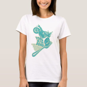 Gabel bei Kraftrad T-Shirt