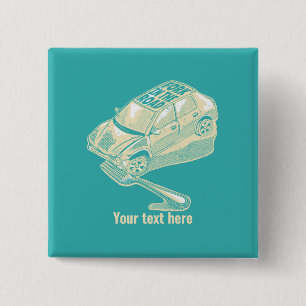 Gabel im Straßenverkehrsunfall Button